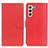 Custodia Portafoglio In Pelle Cover con Supporto A03D per Samsung Galaxy S21 FE 5G Rosso