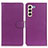 Custodia Portafoglio In Pelle Cover con Supporto A03D per Samsung Galaxy S21 FE 5G Viola