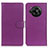 Custodia Portafoglio In Pelle Cover con Supporto A03D per Sharp Aquos R7s Viola