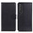 Custodia Portafoglio In Pelle Cover con Supporto A03D per Sony Xperia 1 III Nero