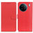 Custodia Portafoglio In Pelle Cover con Supporto A03D per Vivo X90 5G Rosso