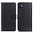 Custodia Portafoglio In Pelle Cover con Supporto A03D per Wiko Y82 Nero