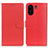 Custodia Portafoglio In Pelle Cover con Supporto A03D per Xiaomi Poco C65 Rosso