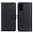 Custodia Portafoglio In Pelle Cover con Supporto A03D per Xiaomi Redmi 13C Nero