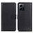 Custodia Portafoglio In Pelle Cover con Supporto A03D per Xiaomi Redmi Note 12 4G Nero