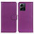 Custodia Portafoglio In Pelle Cover con Supporto A03D per Xiaomi Redmi Note 12 4G Viola