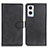 Custodia Portafoglio In Pelle Cover con Supporto A04D per Oppo F21s Pro 5G Nero