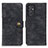 Custodia Portafoglio In Pelle Cover con Supporto A04D per Samsung Galaxy A05s Nero