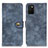 Custodia Portafoglio In Pelle Cover con Supporto A04D per Samsung Galaxy F02S SM-E025F Blu