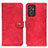 Custodia Portafoglio In Pelle Cover con Supporto A04D per Samsung Galaxy F34 5G Rosso