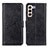 Custodia Portafoglio In Pelle Cover con Supporto A04D per Samsung Galaxy S21 FE 5G