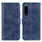 Custodia Portafoglio In Pelle Cover con Supporto A04D per Sony Xperia 5 III