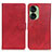 Custodia Portafoglio In Pelle Cover con Supporto A05D per Asus ZenFone 10 Rosso