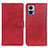 Custodia Portafoglio In Pelle Cover con Supporto A05D per Motorola Moto Edge 30 Lite 5G Rosso