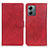 Custodia Portafoglio In Pelle Cover con Supporto A05D per Motorola Moto G14 Rosso