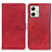 Custodia Portafoglio In Pelle Cover con Supporto A05D per Motorola Moto G54 5G Rosso