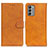 Custodia Portafoglio In Pelle Cover con Supporto A05D per Nokia G400 5G Marrone