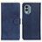 Custodia Portafoglio In Pelle Cover con Supporto A05D per Nokia X30 5G Blu