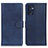 Custodia Portafoglio In Pelle Cover con Supporto A05D per OnePlus Nord CE 2 5G Blu