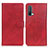 Custodia Portafoglio In Pelle Cover con Supporto A05D per OnePlus Nord CE 5G Rosso