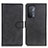 Custodia Portafoglio In Pelle Cover con Supporto A05D per OnePlus Nord N200 5G Nero