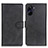 Custodia Portafoglio In Pelle Cover con Supporto A05D per Realme 10 4G Nero