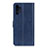 Custodia Portafoglio In Pelle Cover con Supporto A05D per Samsung Galaxy A32 4G Blu