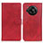 Custodia Portafoglio In Pelle Cover con Supporto A05D per Sharp Aquos R7 Rosso