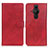 Custodia Portafoglio In Pelle Cover con Supporto A05D per Sony Xperia PRO-I Rosso