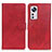 Custodia Portafoglio In Pelle Cover con Supporto A05D per Xiaomi Mi 12S Pro 5G Rosso