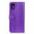 Custodia Portafoglio In Pelle Cover con Supporto A06D per Motorola Moto Edge S 5G Viola