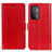 Custodia Portafoglio In Pelle Cover con Supporto A06D per Oppo A93 5G Rosso