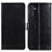 Custodia Portafoglio In Pelle Cover con Supporto A06D per Samsung Galaxy A04s Nero