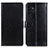 Custodia Portafoglio In Pelle Cover con Supporto A06D per Samsung Galaxy A13 4G Nero