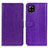 Custodia Portafoglio In Pelle Cover con Supporto A06D per Samsung Galaxy A22 4G Viola