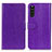 Custodia Portafoglio In Pelle Cover con Supporto A06D per Sony Xperia 10 III Lite