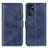 Custodia Portafoglio In Pelle Cover con Supporto A07D per Motorola Moto G 5G (2022) Blu