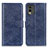 Custodia Portafoglio In Pelle Cover con Supporto A07D per Nokia C210 Blu