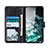 Custodia Portafoglio In Pelle Cover con Supporto A07D per Samsung Galaxy A03