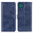 Custodia Portafoglio In Pelle Cover con Supporto A07D per Samsung Galaxy A22s 5G Blu