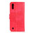 Custodia Portafoglio In Pelle Cover con Supporto A07D per Samsung Galaxy M01 Rosso