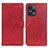 Custodia Portafoglio In Pelle Cover con Supporto A07D per Xiaomi Redmi Note 12 Turbo 5G Rosso