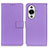 Custodia Portafoglio In Pelle Cover con Supporto A08D per Huawei Nova 11 Ultra Viola