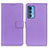 Custodia Portafoglio In Pelle Cover con Supporto A08D per Motorola Moto Edge 20 Pro 5G Viola