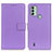 Custodia Portafoglio In Pelle Cover con Supporto A08D per Nokia C31 Viola