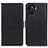 Custodia Portafoglio In Pelle Cover con Supporto A08D per OnePlus 10R 5G Nero