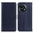 Custodia Portafoglio In Pelle Cover con Supporto A08D per OnePlus 11R 5G Blu