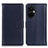 Custodia Portafoglio In Pelle Cover con Supporto A08D per OnePlus Nord CE 3 5G Blu