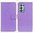 Custodia Portafoglio In Pelle Cover con Supporto A08D per Oppo Reno6 Pro+ Plus 5G Viola