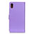 Custodia Portafoglio In Pelle Cover con Supporto A08D per Samsung Galaxy A01 Core Viola